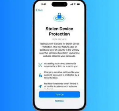 松溪苹果授权维修店分享被盗设备保护功能开启方法 